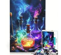 Puzzle da 1000 pezzi per ragazzi pozioni magiche giocattolo decorativo da parete divertente e spiritoso regalo di compleanno e originale 38x26cm