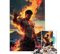 Puzzle da 1000 pezzi per ragazzi Prometheus︰ Fuoco eterno Divertimento a casa Attività per divertimento in famiglia Gioco impossibile per 14+ Gioco di puzzle offerto (50x75cm)