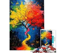 Puzzle da 1000 pezzi per ragazzi puzzle astratto con albero del DNA per ragazzi migliora la memoria aiuta ad allenare il cervello gioco educativo per tutta la famiglia 38x26cm