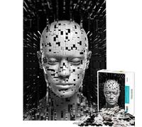 Puzzle da 1000 pezzi per ragazzi puzzle binario Accetta la difficoltà e la sfida Un'opera d'arte Giochi divertenti adatti a persone dai 14 anni in su (50x75cm)