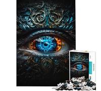 Puzzle da 1000 pezzi per ragazzi puzzle con occhio mistico attività divertenti da fare a casa decorazione murale gioco pratico per ragazzi dai 14 anni in su (38x26cm)
