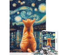 Puzzle da 1000 pezzi per ragazzi puzzle con stella baffuta puzzle per adulti giochi divertenti un'opera d'arte ideale come regalo per tutta la famiglia (dimensioni 50x75cm)