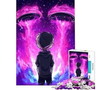 Puzzle da 1000 pezzi per ragazzi puzzle cosmico per giovani 1000 giocattoli fai-da-te taglio di precisione ideale come regalo per tutta la famiglia (38x26cm)