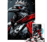 Puzzle da 1000 pezzi per ragazzi puzzle digitale Raven King puzzle per adulti giochi rilassanti ma divertenti e spiritosi ideale come regalo per tutta la famiglia (dimensioni 38x52cm)