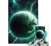 Puzzle da 1000 pezzi per ragazzi puzzle elettrico a tema pianeti e spazio gioco pratico e stimolante giocattolo ideale come regalo di compleanno o per decorare la casa (dimensioni 38x52cm)