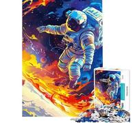 Puzzle da 1000 pezzi per ragazzi puzzle Flame Frontier per adulti gioco per famiglie migliora la memoria ideale come regalo per tutta la famiglia (dimensioni 38x52cm)