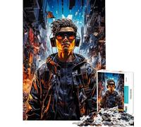Puzzle da 1000 pezzi per ragazzi puzzle Future Beats puzzle per adulti giochi divertenti decorazione perfetta per compleanno e Natale (dimensioni 50x75cm)