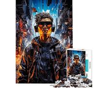 Puzzle da 1000 pezzi per ragazzi puzzle Future Beats puzzle per adulti gioco pratico antistress regalo di compleanno e unico (dimensioni 38x26cm)