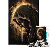 Puzzle da 1000 pezzi per ragazzi puzzle Golden Sorrow per adulti giochi rilassanti taglio di precisione esercizio per la mente (dimensioni 50x75cm)