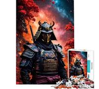 Puzzle da 1000 pezzi per ragazzi puzzle guerriero samurai per adulti gioco pratico per passare il tempo durante le vacanze ideale come regalo (dimensioni 50x75cm)