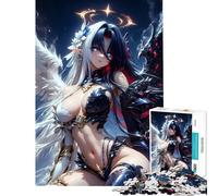 Puzzle da 1000 pezzi per ragazzi puzzle ibrido Angelo e Demone divertente attività da fare a casa gioco impegnativo e pratico per ragazzi dai 14 anni in su (38x26cm)