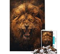 Puzzle da 1000 pezzi per ragazzi puzzle Il Re Leone puzzle di qualità superiore per adulti gioco rompicapo che migliora la memoria ideale per compleanni e Natale (dimensioni 38x26cm)