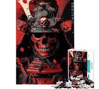 Puzzle da 1000 pezzi per ragazzi puzzle leggendario del samurai del sangue puzzle per adulti giochi rilassanti ma divertenti e spiritosi ideale come regalo per tutta la famiglia (dimensioni 38x26cm)