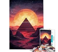 Puzzle da 1000 pezzi per ragazzi puzzle "Portale del deserto" gioco rilassante decorazione da parete ideale come regalo per tutta la famiglia (dimensioni 38x26cm)
