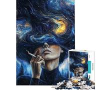 Puzzle da 1000 pezzi per ragazzi puzzle "Riflessi Cosmici" per adulti giochi per famiglie un'opera d'arte un gioco stimolante un regalo (dimensioni 38x52cm)