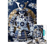 Puzzle da 1000 pezzi per ragazzi puzzle Shogun in porcellana per adulti gioco rilassante antistress ottimo regalo per gli appassionati di videogiochi (dimensioni 38x52cm)