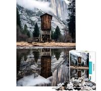 Puzzle da 1000 pezzi per ragazzi puzzle Yosemite Majesty per adulti gioco pratico di analisi e logica regalo antistress (dimensioni 38x52cm)