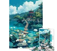 Puzzle da 1000 pezzi per ragazzi raffigurante il Tempio ideale per compleanni Natale e divertimento in famiglia Un gioco impossibile per ragazzi dai 14 anni in su 50x75cm