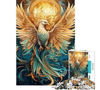 Puzzle da 1000 pezzi per ragazzi raffigurante la Fenice risorta ideale per adulti e ragazzi Un'opera d'arte unica perfetta come regalo di compleanno o di Natale (dimensioni 38x26cm)