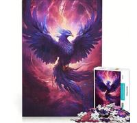 Puzzle da 1000 pezzi per ragazzi raffigurante la mistica fenice un gioco interattivo che migliora la memoria compleanno e Natale 38x26cm