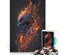 Puzzle da 1000 pezzi per ragazzi raffigurante la mistica fenice un gioco interattivo che migliora la memoria compleanno e Natale 38x52cm