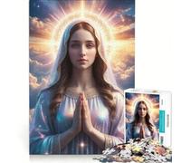 Puzzle da 1000 pezzi per ragazzi raffigurante la Vergine Maria un gioco rompicapo stimolante ideale come regalo per tutta la famiglia 38x26cm