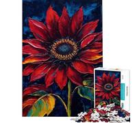 Puzzle da 1000 pezzi per ragazzi raffigurante un girasole del Moulin Rouge Un'attività impegnativa e stimolante per tutta la famiglia ideale per la decorazione della casa 38x26cm
