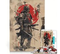 Puzzle da 1000 pezzi per ragazzi raffigurante un guerriero samurai un gioco impossibile una sfida difficile un regalo perfetto per amici e familiari 50x75cm