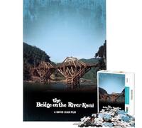 Puzzle da 1000 pezzi per ragazzi raffigurante un ponte sul fiume Kwai un gioco educativo e stimolante perfetto come regalo di compleanno (dimensioni 38x26cm)