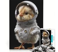 Puzzle da 1000 pezzi per ragazzi: Ragazza astronauta in missione, gioco pratico, passatempo ideale per le vacanze, compleanno e Natale 38x26cm