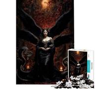 Puzzle da 1000 pezzi per ragazzi Regina dei Serpenti e Lilith del Fuoco Gioco educativo e stimolante gioco pratico e divertente (dimensioni 38x52cm)