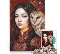 Puzzle da 1000 pezzi per ragazzi Regina del Fuoco Magica Gioco Impossibile Sfida Difficile Regalo per Amici e Familiari 50x75cm
