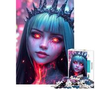 Puzzle da 1000 pezzi per ragazzi Regina di Fuoco attività divertenti da fare in casa decorazione perfetta giocattolo antistress adatto a partire dai 14 anni (50x75cm)