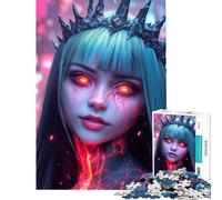 Puzzle da 1000 pezzi per ragazzi Regina di Fuoco ideale per compleanni Natale attività in famiglia giochi divertenti per ragazzi dai 14 anni in su (38x26cm)