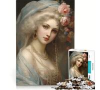 Puzzle da 1000 pezzi per ragazzi, Regina Europea, Giochi per famiglie, Sfida da completare, Regalo per amici e parenti 38x26cm