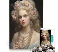 Puzzle da 1000 pezzi per ragazzi, Regina Europea, gioco educativo, gara di velocità manuale, gioco di sfida unico 38x52cm