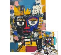 Puzzle da 1000 pezzi per ragazzi ritratto di re in stile Matisse Puzzle per adulti gioco per famiglie migliora la memoria ideale come regalo (dimensioni 38x52cm)
