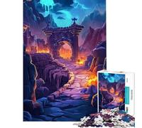 Puzzle da 1000 pezzi per ragazzi Rovine Antiche Gioco Educativo Giocattolo Didattico Regalo per Compleanni Divertimento in Famiglia (Dimensioni 38x26cm)