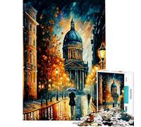 Puzzle da 1000 pezzi per ragazzi San Pietroburgo a colori gioco antistress migliora la memoria rompicapo gioco per famiglie (38x26cm)