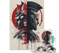 Puzzle da 1000 pezzi per ragazzi Scontro di guerrieri ideale per compleanni e Natale per creare ricordi indimenticabili Giocattolo decorativo da parete adatto a persone dai 14 anni in su (38x52cm)