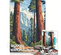 Puzzle da 1000 pezzi per ragazzi Sequoia Splendor gioco educativo per divertimento in famiglia regalo per amici e parenti 38x26cm