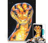 Puzzle da 1000 pezzi per ragazzi, serpente cosmico, gioco educativo, interazione genitore-figlio, ideale come regalo 38x52cm