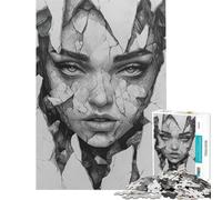 Puzzle da 1000 pezzi per ragazzi Shattered Splendor gioco rompicapo taglio di precisione ideale per compleanni e Natale (dimensioni 38x26cm)