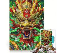 Puzzle da 1000 pezzi per ragazzi Shenron come il drago Stain giocattolo educativo regalo di compleanno speciale 50x75cm