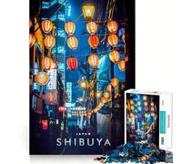 Puzzle da 1000 pezzi per ragazzi, Shibuya, Giappone, gioco a incastro, stimolante per la mente, divertente, per il tempo libero, per Natale, per la casa (50x75cm)