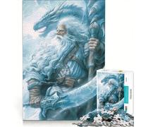 Puzzle da 1000 pezzi per ragazzi Signore del Drago Bianco gioco pratico divertente e spiritoso regalo per amici e familiari 50x75cm