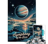 Puzzle da 1000 pezzi per ragazzi "Sinfonia delle Stelle" Puzzle per ragazzi Giochi rilassanti per divertimento in famiglia Aiuta ad allenare il cervello (Dimensioni 38x26cm)
