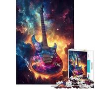 Puzzle da 1000 pezzi per ragazzi Sinfonia Galattica di Chitarra Sfida per l'Intelligenza e la Mente Gioco Avvincente per la Famiglia Un'Opera d'Arte Idee Regalo (dimensioni 38x26cm)