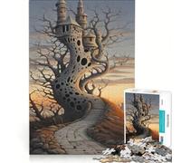 Puzzle da 1000 pezzi per ragazzi "Sogna la tua fiaba", gioco pratico, di analisi e logica, adatto come decorazione da scrivania 38x26cm