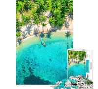 Puzzle da 1000 pezzi per ragazzi spiaggia tropicale Sai Nuan puzzle per adulti giochi rilassanti antistress ottimo regalo per gli appassionati di videogiochi (dimensioni 50x75cm)
